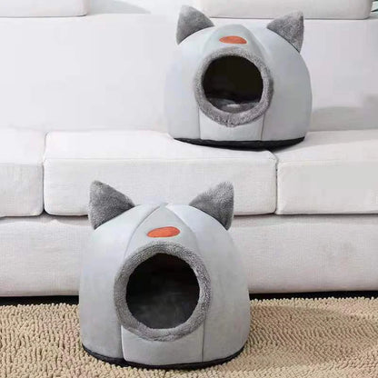 Cozy Winter Pet Bed