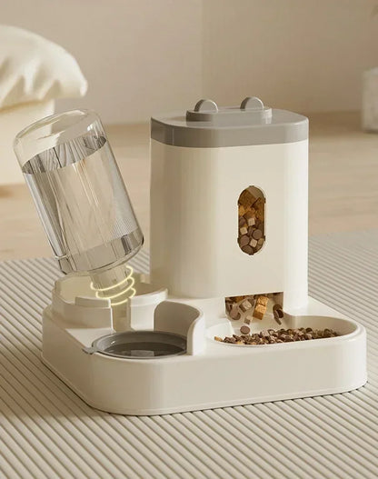 Self-Dispensing Pet Feeder Bowl