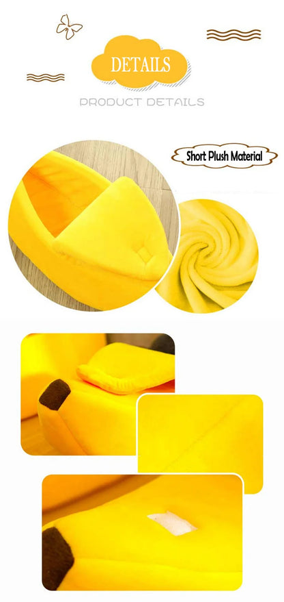 Banana Shaped Pet Bed