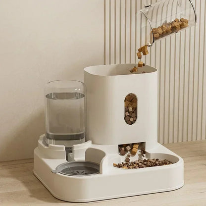 Self-Dispensing Pet Feeder Bowl