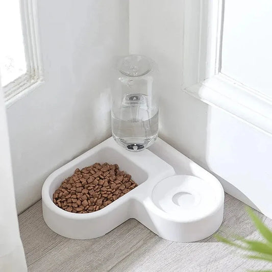 Automatic Pet Drinking and Feeding Bowl