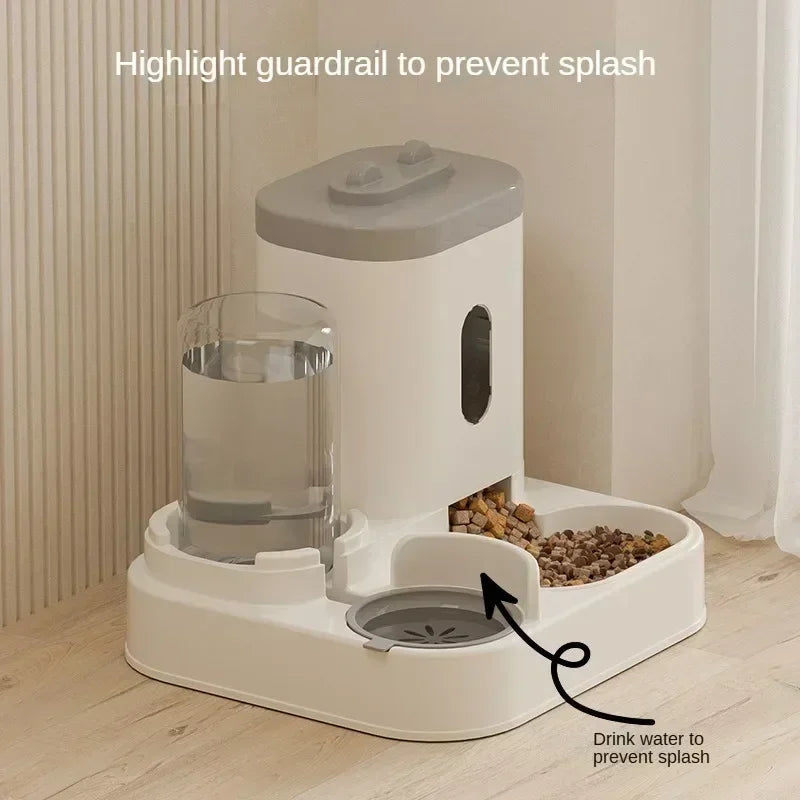 Self-Dispensing Pet Feeder Bowl