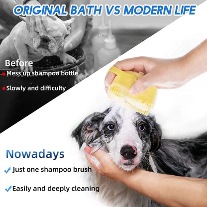 Pet Bath Massage Brush