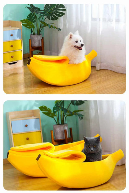 Banana Shaped Pet Bed