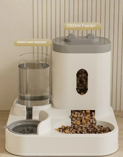 Self-Dispensing Pet Feeder Bowl