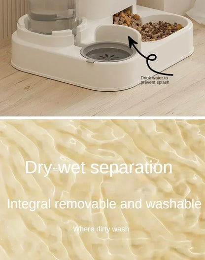 Self-Dispensing Pet Feeder Bowl