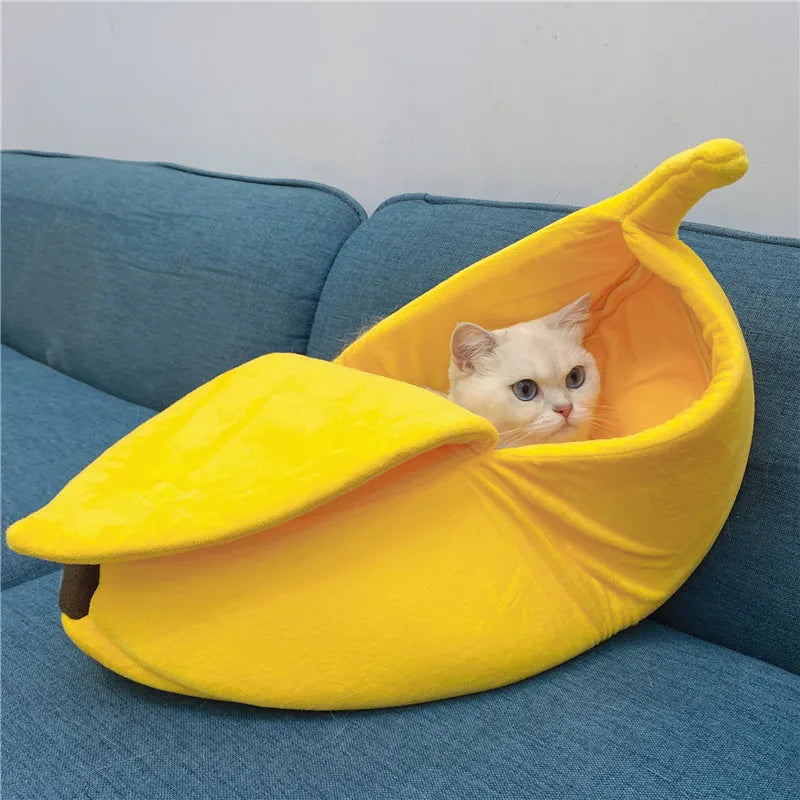 Banana Shaped Pet Bed